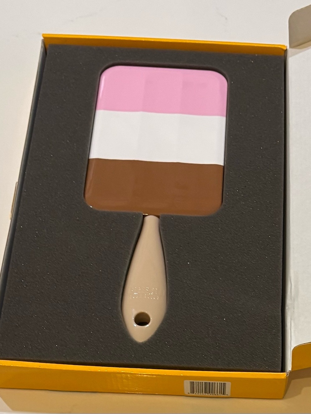 JEFFREE STAR COSMETICS - NEAPOLITAN POPSICLE / ICE CREAM - HAND MIRROR NEW NIB